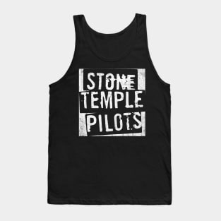 stone STP // black white design Tank Top